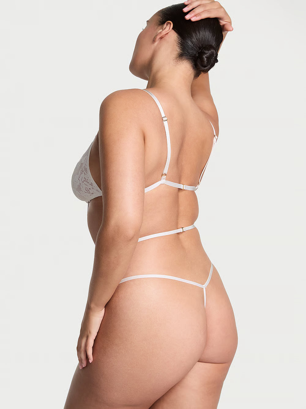 Dare to Dream Lace Strappy Triangle Teddy (Victoria's Secret)