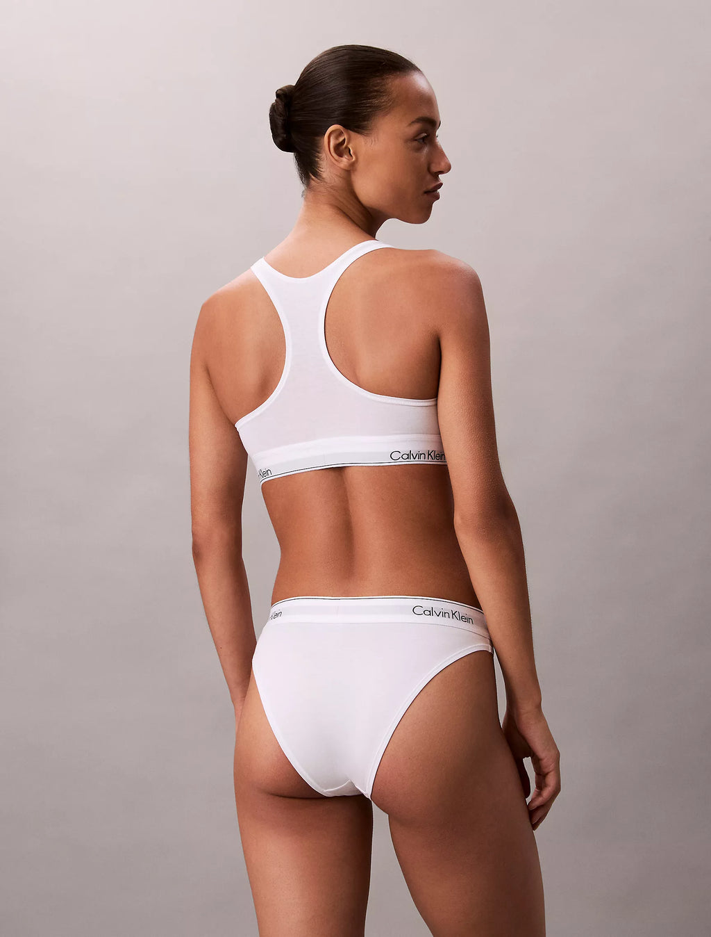 Icon Cotton Modal Unlined Bralette + Thong (Calvin Klein)