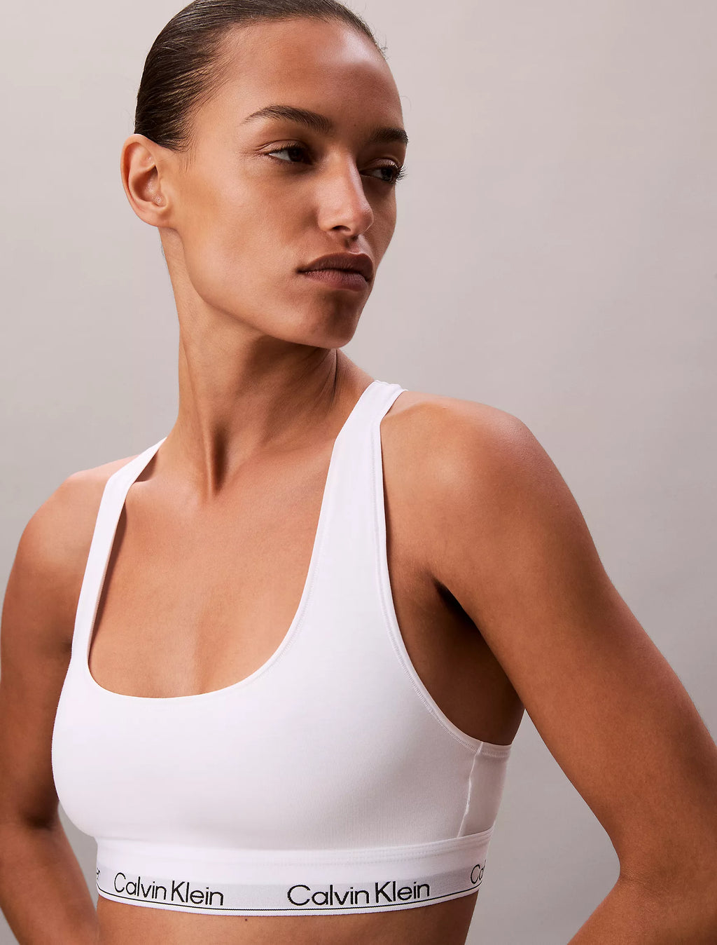 Icon Cotton Modal Unlined Bralette + Thong (Calvin Klein)